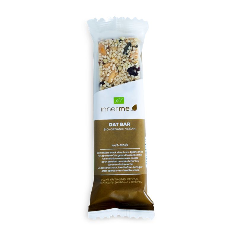 Oat bar noten en zaden: 1 haverreep (40 g)