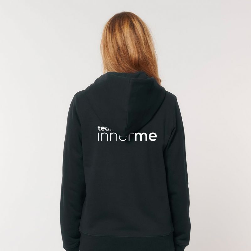 Zwarte hoodie Innerme